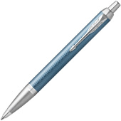 Ручка шариковая Parker IM Premium Blue-Grey цвет чернил синий цвет корпуса серый/синий (артикул производителя 2143645)