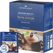 Чай черный Деловой Стандарт Royal Ceylon 100 пакетиков