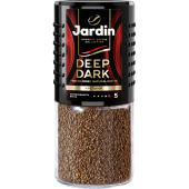 Кофе растворимый Jardin Deep Dark 95 г (стеклянная банка) купить в интернет-магазине товаров для офиса и дома ТопГрад с доставкой