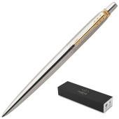 Ручка гелевая Parker Jotter GT цвет чернил черный цвет корпуса серебристый (артикул производителя 2020647)