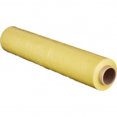 Стрейч-пленка для ручной упаковки вес 2 кг 20 мкм x 217 м x 50 см желтая (престрейч 180%)