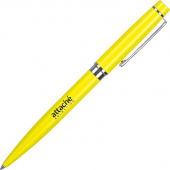 Ручка шариковая автоматическая Attache Selection Lemon синяя (толщина линии 0.5 мм)