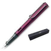 Ручка перьевая Lamy 029 Al-Star цвет чернил синий, цвет корпуса бордовый (артикул производителя 4000330)