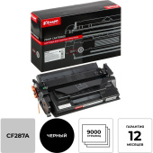 Картридж лазерный Комус CF287A для HP черный совместимый