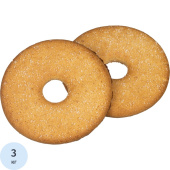 Печенье сахарное Остров изобилия Кольцо с корицей 3 кг купить в интернет-магазине товаров для офиса и дома ТопГрад с доставкой