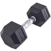 Гантель обрезиненная Starfit DB-301 10 кг гексагональная купить в интернет-магазине товаров для офиса и дома ТопГрад с доставкой