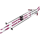 Лыжный комплект STC Wax XT Lady 175 см белый/розовый (5403) купить в интернет-магазине товаров для офиса и дома ТопГрад с доставкой