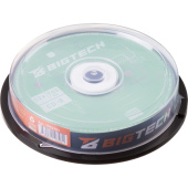 Диск CD-R BigTech 700 МБ 52x cake box YCDRB004 (10 штук в упаковке)