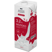 Молоко Деловой Стандарт Select ультрапастеризованное 3.2% 1 л купить в интернет-магазине товаров для офиса и дома ТопГрад с доставкой