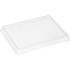 Крышка пластиковая DoEco Opsalad 164x115 мм плоская прозрачная (600 штук  в упаковке)