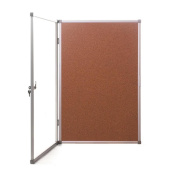 Доска-витрина для информации 60x90 см Attache Window пробковая