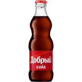 Напиток сильногазированный Добрый Cola 0.25 л купить в интернет-магазине товаров для офиса и дома ТопГрад с доставкой