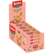 Вафли Loacker с лесным орехом 25 г (25 штук в упаковке) купить в интернет-магазине товаров для офиса и дома ТопГрад с доставкой