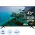 Телевизор 43" Haier DH1VYKD00RU Ultra HD 4K купить в интернет-магазине товаров для офиса и дома ТопГрад с доставкой
