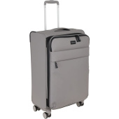 Чемодан Polar размер M 74 л из полиэстера серый