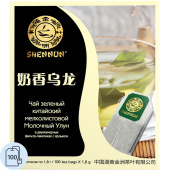 Чай зеленый Shennun Молочный улун 100 пакетиков