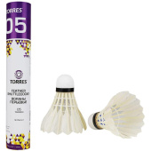 Набор воланов Torres 05 12 штук (перо/пробка, в тубе) купить в интернет-магазине товаров для офиса и дома ТопГрад с доставкой