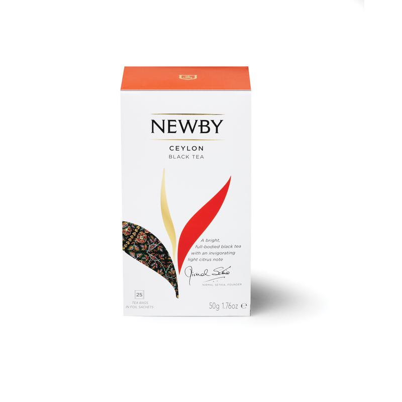 Чай черный Newby Ceylon 25 пакетиков