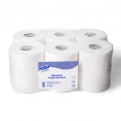 Бумага туалетная в рулонах Luscan Professional 1-слойная 12 рулонов по 200 метров (арт.694878)