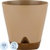 Горшок для цветов с поддоном InGreen Wood 2.5 л молочный шоколад/бук  (16.5x17 см) купить в интернет-магазине товаров для офиса и дома ТопГрад с доставкой