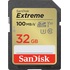 Карта памяти 32 ГБ SDHC SanDisk Extreme UHS-I U3 V30  (SDSDXVT-032G-GNCIN) купить в интернет-магазине товаров для офиса и дома ТопГрад с доставкой