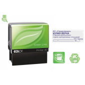 Оснастка для штампов прямоугольная автоматическая Colop Printer 40 Green Line 59х23 мм