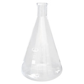 Колба коническая Кн-2-5000-50 с делениями 5 л купить в интернет-магазине товаров для офиса и дома ТопГрад с доставкой