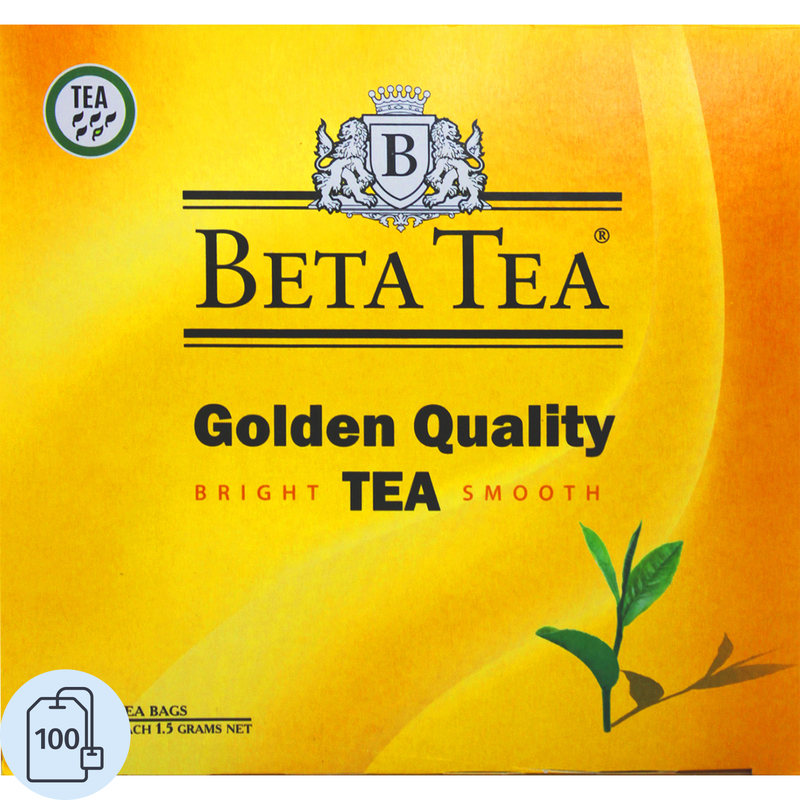 Чай чёрный Beta Tea Golden Quality 100 пакетиков