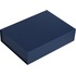 Коробка подарочная Koffer синяя 41x30x10 см