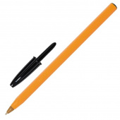 Ручка шариковая одноразовая BIC Orange черная (толщина линии 0.3 мм)