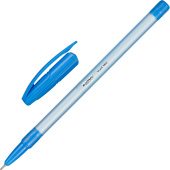 Ручка шариковая неавтоматическая Комус Glide Stick синяя (толщина линии 0.22 мм)