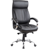 Кресло для руководителя Easy Chair 516 TPU чёрное (экокожа, металл)