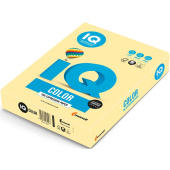 Бумага цветная для печати IQ Color желтая пастель YE23 (А4, 80 г/кв.м, 500 листов)
