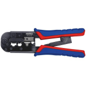 Пресс-клещи для штекеров типа RJ L-190 мм KNIPEX (KN-975110)