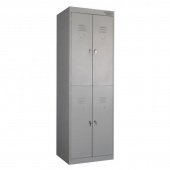 Шкаф для одежды металлический ШРК-24-600 4 отделения