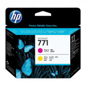 Головка печатающая HP 771 CE018A пурпурная и желтая