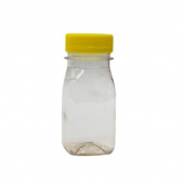 Бутылка пластиковая прозрачная 100 мл диаметр горла 38 мм (600 штук в упаковке)
