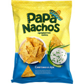 Чипсы Рара Nachos кукурузные со вкусом сметаны и лука 150 г купить в интернет-магазине товаров для офиса и дома ТопГрад с доставкой