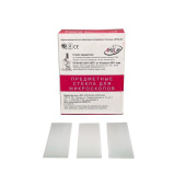 Стекло предметное 75 х 25 мм толщина 1.8 мм со шлифованными краями и полоской (50 штук в упаковке) купить в интернет-магазине товаров для офиса и дома ТопГрад с доставкой