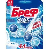 Блок для унитаза гигиенический Бреф Сила-актив Океанский бриз
