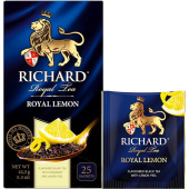 Чай черный Richard Royal Lemon 25 пакетиков