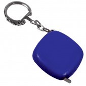 Брелок -рулетка пластик синий 3,5x3,5 см рулетка-1 м SPONSOR
