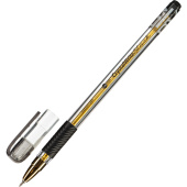 Ручка шариковая неавтоматическая Bruno Visconti Crystal Write черная  (толщина линии 0.36 мм)