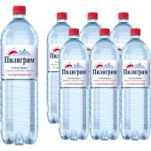 Вода минеральная Пилигрим газированная 1.5 л купить в интернет-магазине товаров для офиса и дома ТопГрад с доставкой