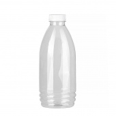 Бутылка пластиковая прозрачная 1000 мл диаметр горла 38 мм (70 штук в упаковке)