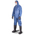 Комбинезон одноразовый с капюшоном Zonegard синий 40 г/кв.м (размер М,  EPB428)
