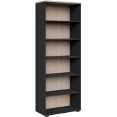Стеллаж для документов Easy Loft (дуб скандинавский/графит, 786х420х2106 мм)
