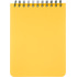 Блокнот Attache Bright colours A6 60 листов желтый в клетку на спирали  (105x155 мм)