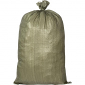 Мешок полипропиленовый второй сорт зеленый 70x120 см (100 штук в упаковке)