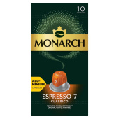 Кофе в капсулах для кофемашин Monarch Espresso 7 Classico (10 штук в упаковке) купить в интернет-магазине товаров для офиса и дома ТопГрад с доставкой